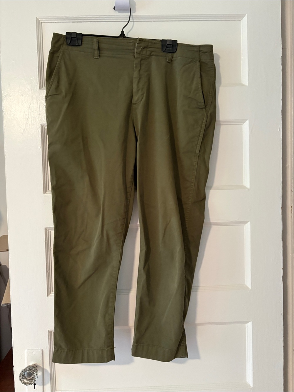 GAP Olive Green Straight Chinos